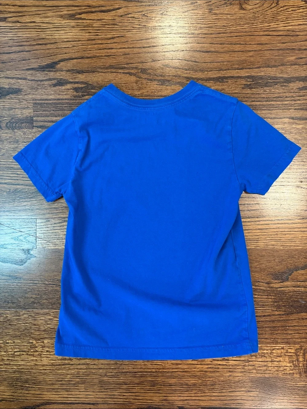 Ralph Lauren Kids Short Sleeve Tee in Royal Blue with Pink Pony